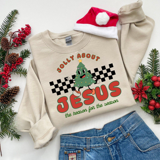 Jolly About Jesus Sweatshirt