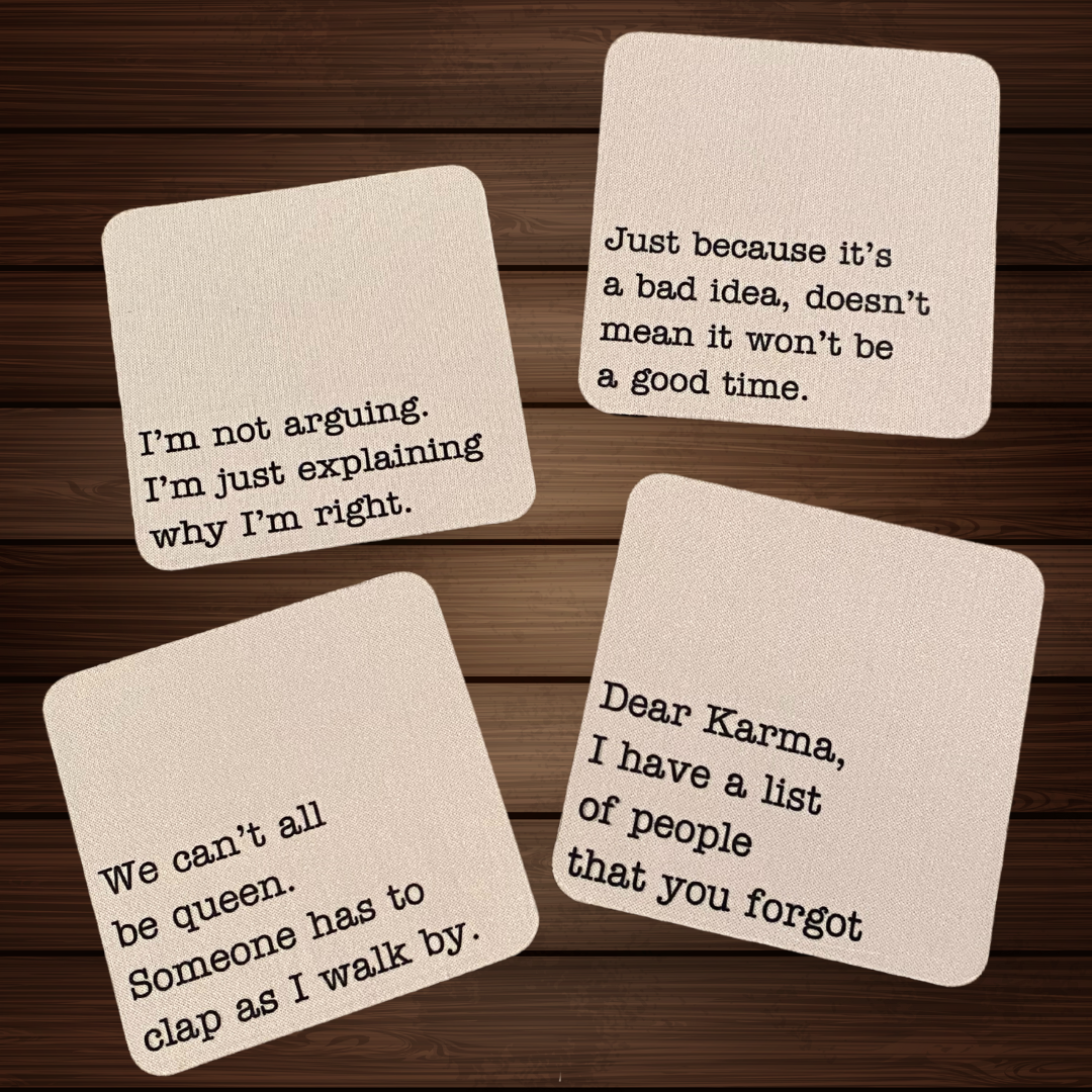 Snarky Coaster Set