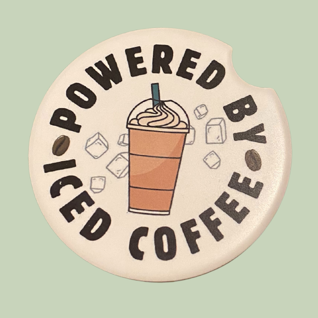 Iced Coffee Car Coaster