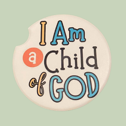 Child of God Car Coaster