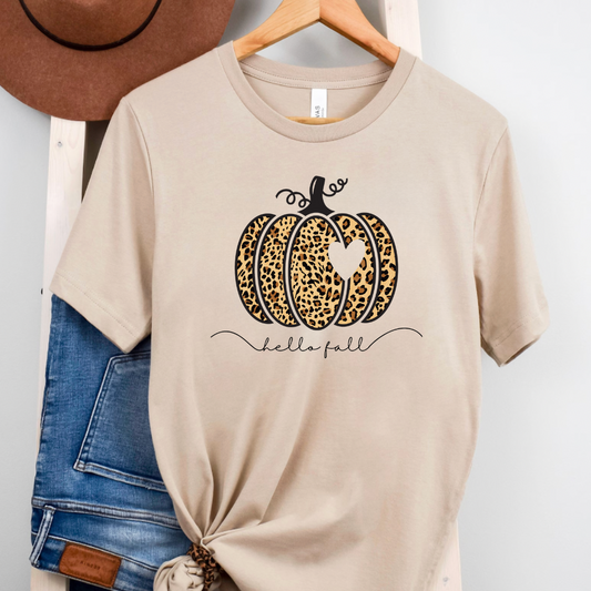 Hello Fall Womens T-Shirt