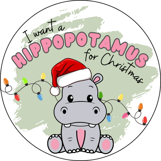 Hippo Ornament