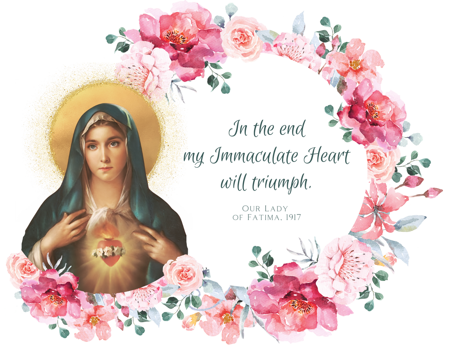 Immaculate Heart Tumbler