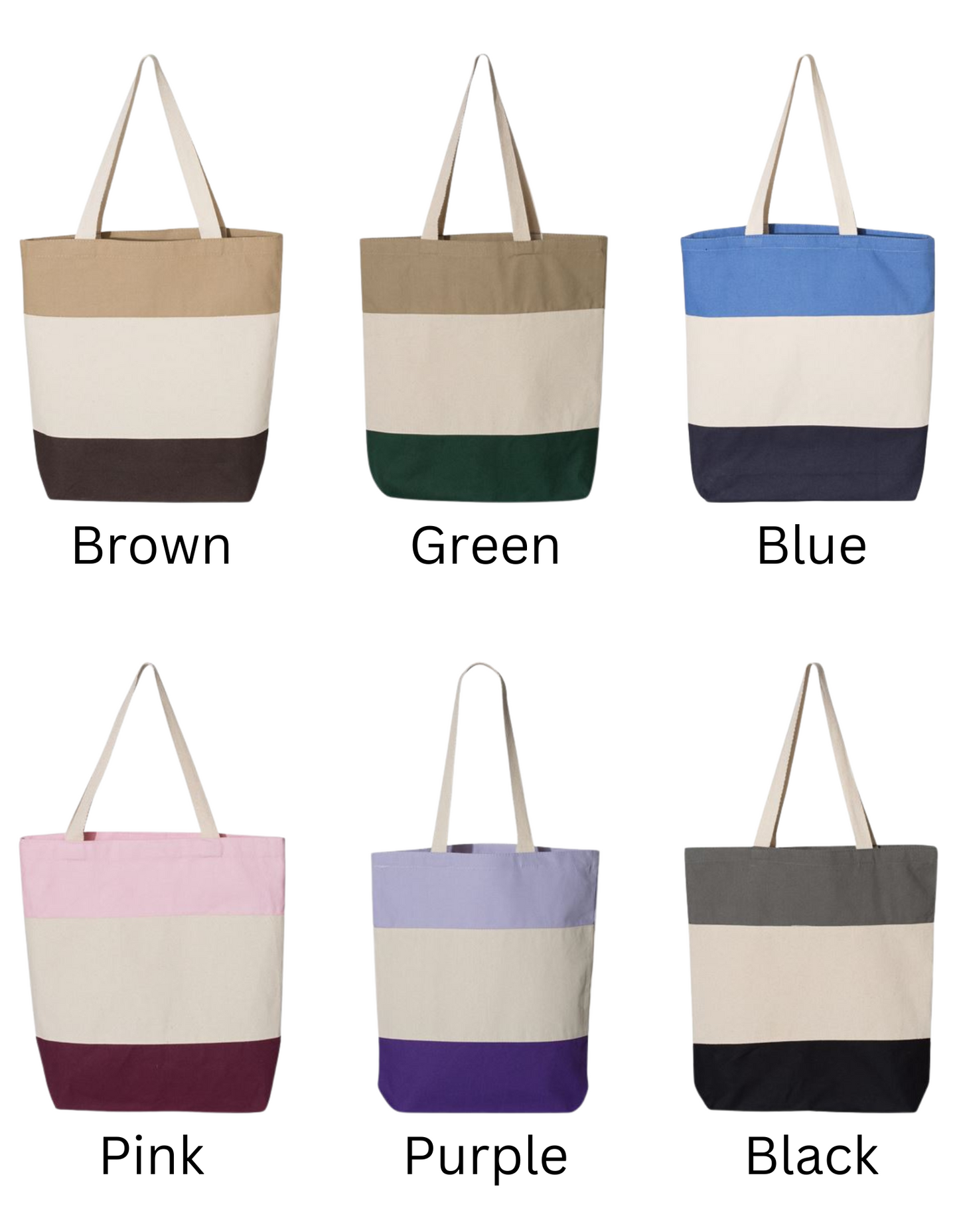 Mama Tri-Color Tote