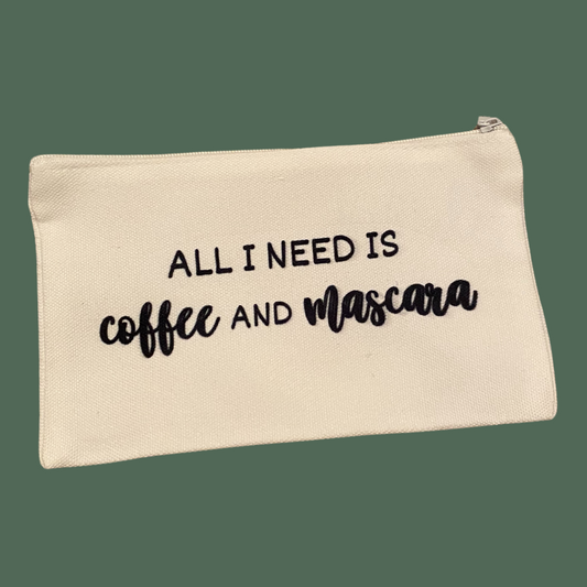 Coffee & Mascara Bag