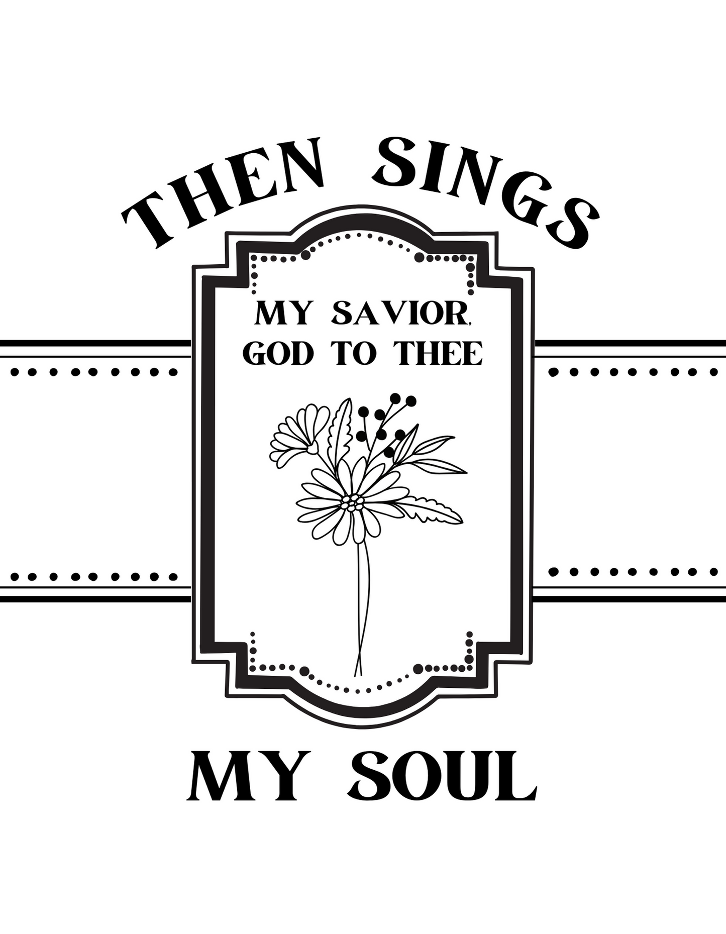 Sings My Soul Sweatshirt